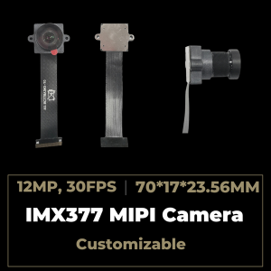 12MP IMX377 MIPI/DVP-kameramodul i lager & anpassningsbar
