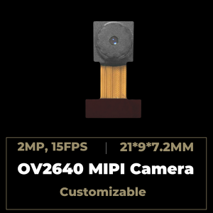 Modulo fotocamera 2MP OV2640 MIPI/DVP disponibile e personalizzabile