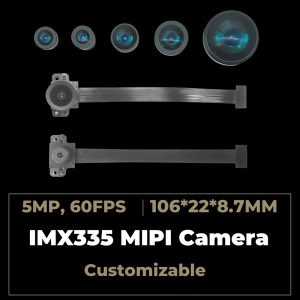 Módulo de cámara MIPI/DVP IMX335 de 5 MP disponible y personalizable