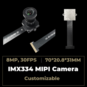 8MP IMX334 MIPI/DVP-kameramodul i lager och anpassningsbar