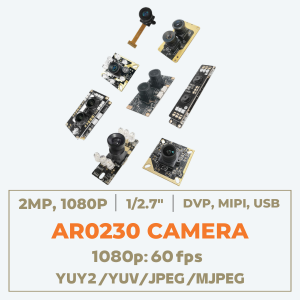 2MP 1/2.7″ 1080P AR0230 Camera mipi camera usb camera dvp camera with framerate 60fps.