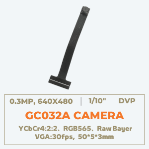 0.3MP 1/10″ 640*480 DVP Camera with Sensor GC032A