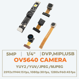 5MP 1/4″ OV5640 Camera mipi camera usb camera dvp camera.