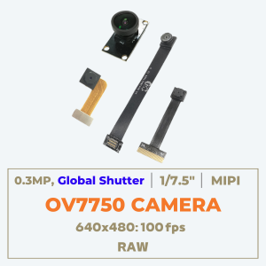 0.3MP 1/7.5″ OV7750 Camera module mipi camera module global shutter camera
