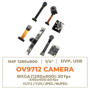 1MP 1/4″ OV9712 Camera module mipi camera module DVP camera